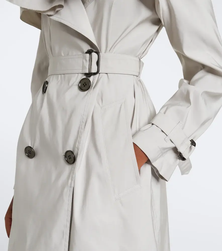 Burberry Ruffled trench coat | Thumbnail 6