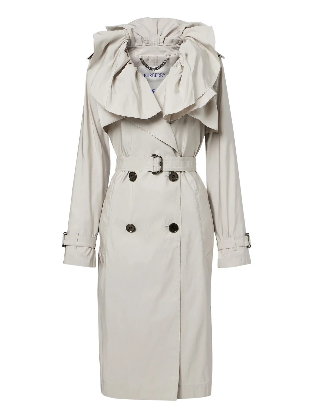 Burberry Ruffled trench coat