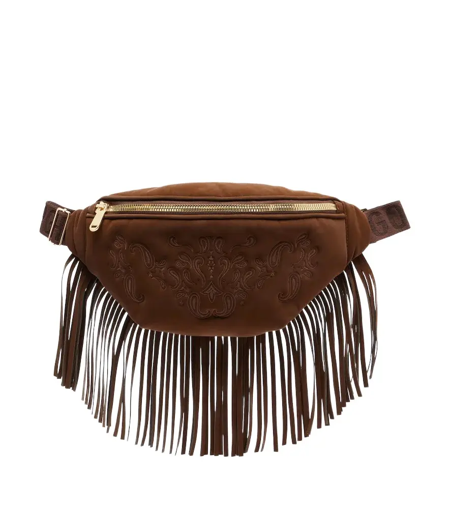 Goldbergh Hina fringed belt bag