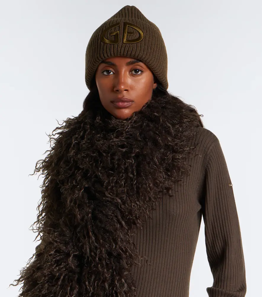 Goldbergh Valerie embroidered ribbed-knit beanie | Thumbnail 4 Goldbergh Valerie embroidered ribbed-knit beanie | Thumbnail 4
