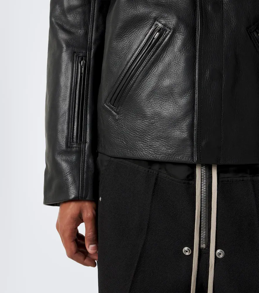 Rick Owens Mac convertible leather jacket | Thumbnail 2 Rick Owens Mac convertible leather jacket | Thumbnail 2