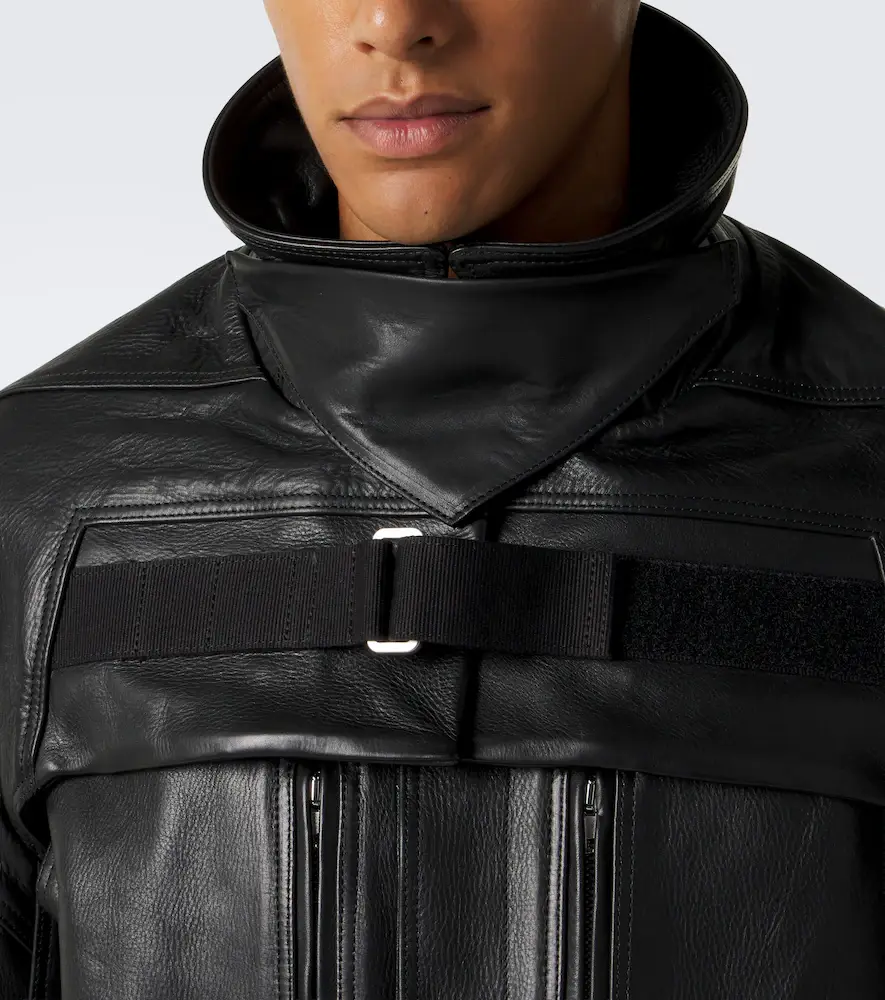 Rick Owens Mac convertible leather jacket | Thumbnail 6 Rick Owens Mac convertible leather jacket | Thumbnail 6