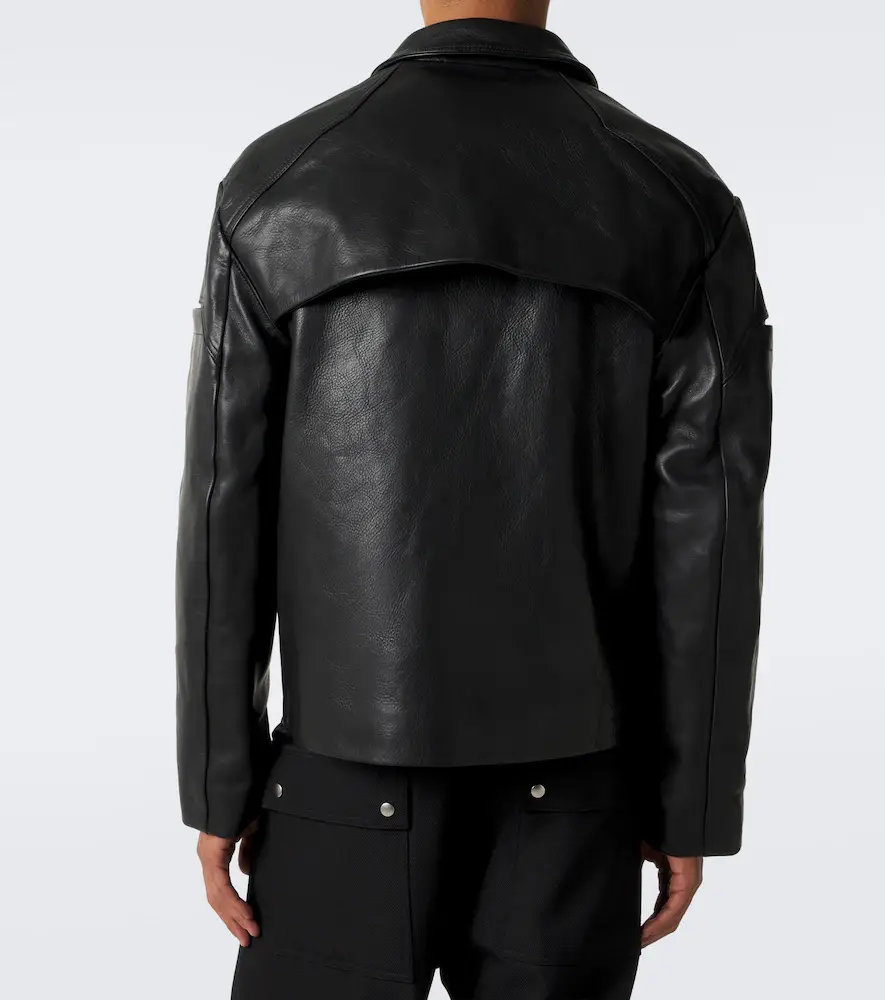 Rick Owens Mac convertible leather jacket | Thumbnail 7 Rick Owens Mac convertible leather jacket | Thumbnail 7