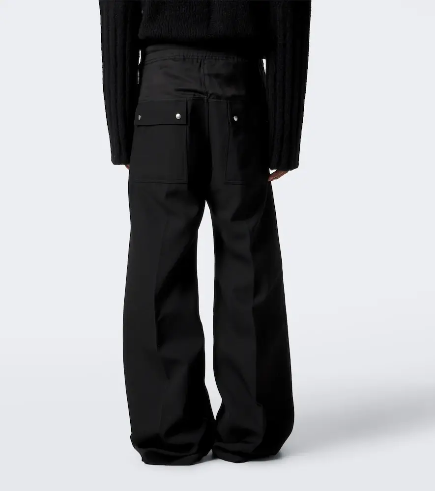 Rick Owens Bela virgin wool wide-leg pants | Thumbnail 2