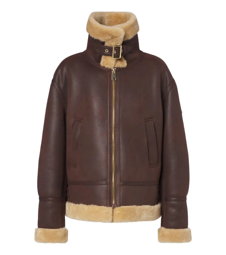 Goldbergh Keisa teddy-trimmed jacket