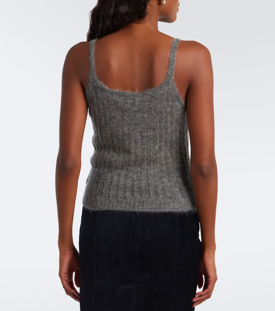SHUSHU/TONG Logo knitted top | Thumbnail 2