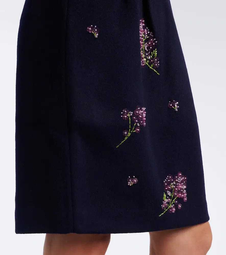 SHUSHU/TONG Embellished wool pencil skirt | Thumbnail 6 SHUSHU/TONG Embellished wool pencil skirt | Thumbnail 6