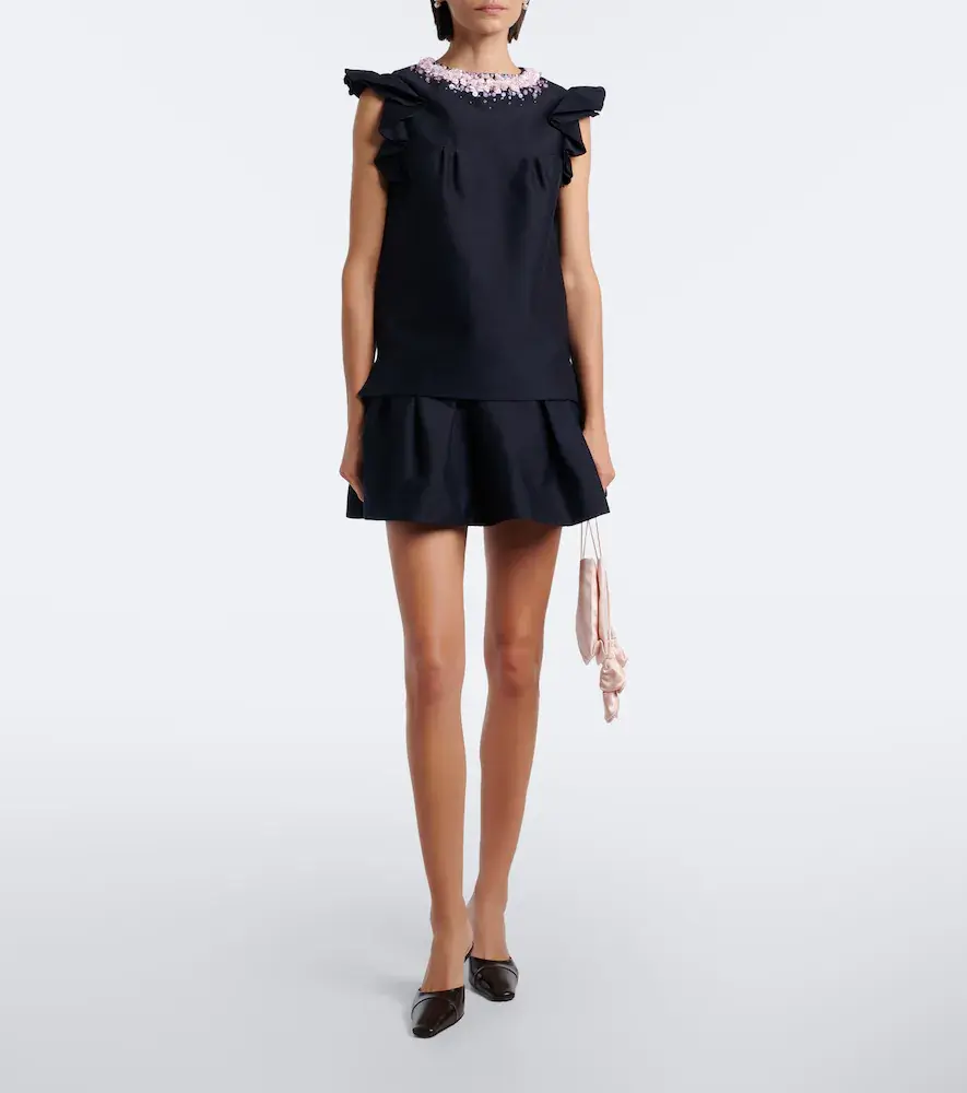 SHUSHU/TONG Pleated miniskirt | Thumbnail 3