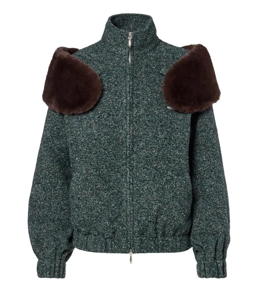 SHUSHU/TONG Zip-up jacket