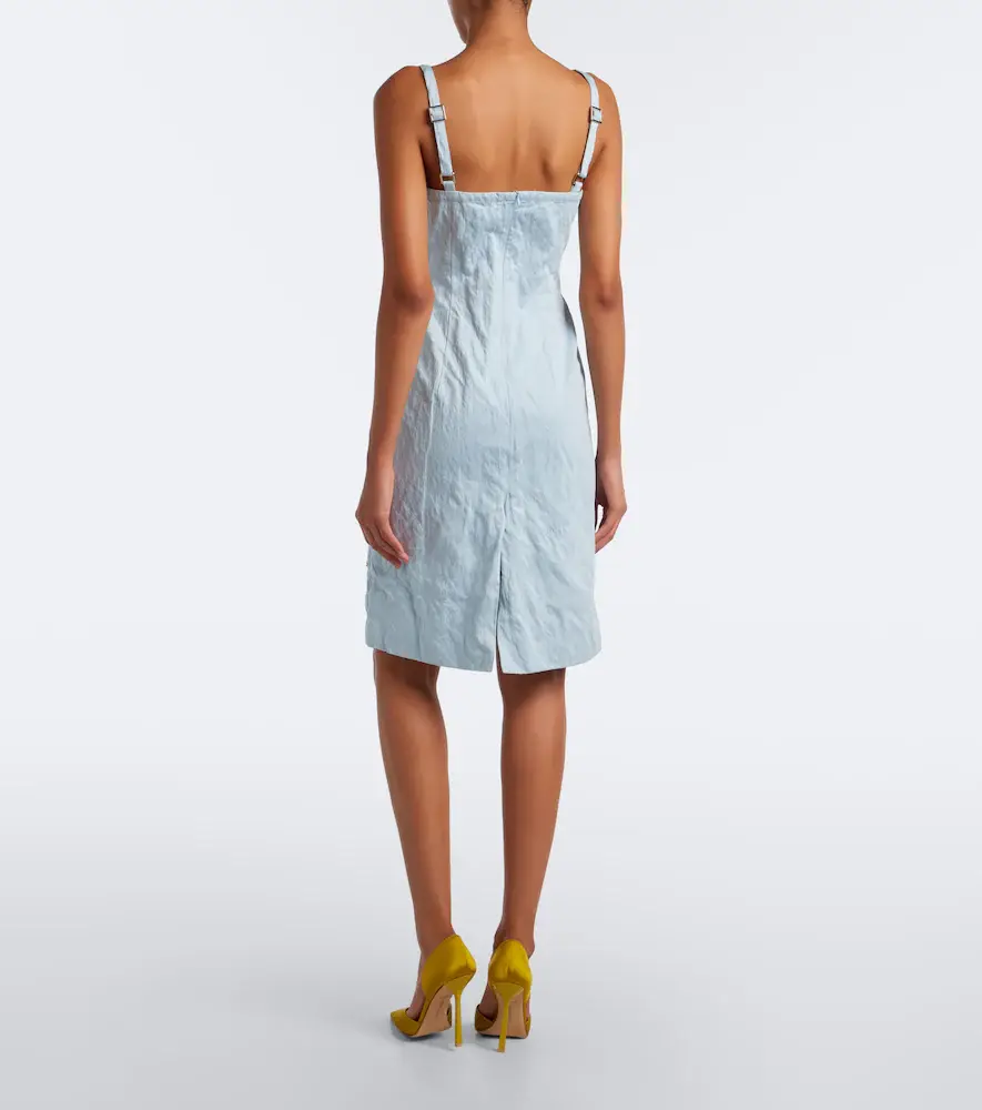 SHUSHU/TONG Embellished cotton-blend minidress | Thumbnail 4 SHUSHU/TONG Embellished cotton-blend minidress | Thumbnail 4