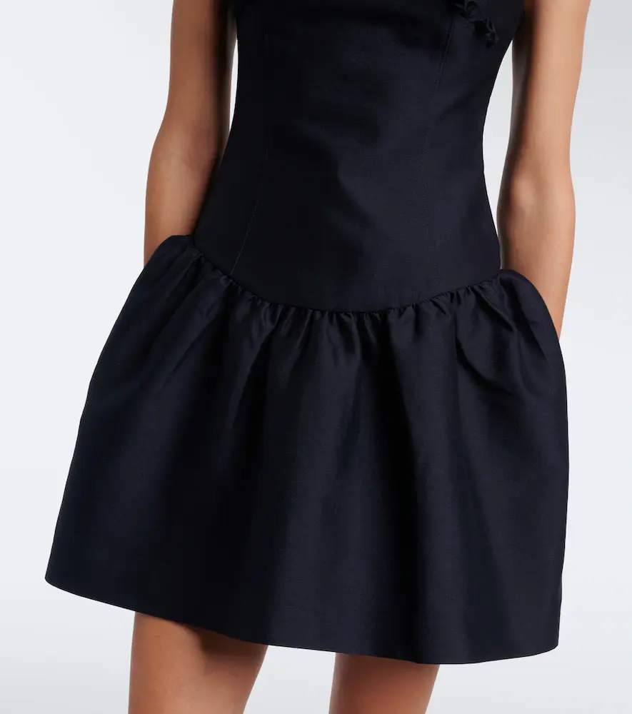 SHUSHU/TONG Bow-detail ruffled minidress | Thumbnail 3 SHUSHU/TONG Bow-detail ruffled minidress | Thumbnail 3