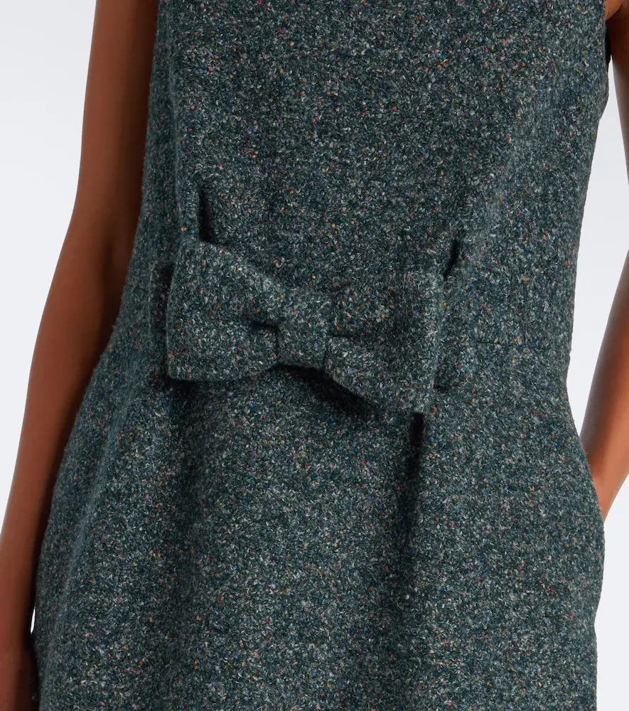 SHUSHU/TONG Bow-detail minidress | Thumbnail 2 SHUSHU/TONG Bow-detail minidress | Thumbnail 2