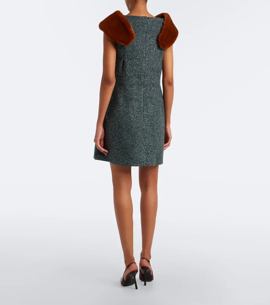 SHUSHU/TONG Bow-detail minidress | Thumbnail 6 SHUSHU/TONG Bow-detail minidress | Thumbnail 6