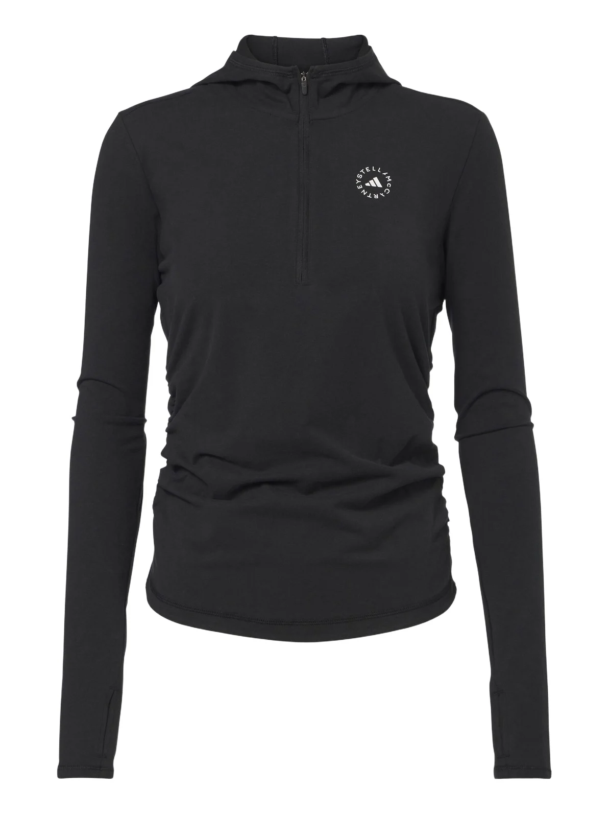 Logo jersey half-zip hoodie Logo jersey half-zip hoodie