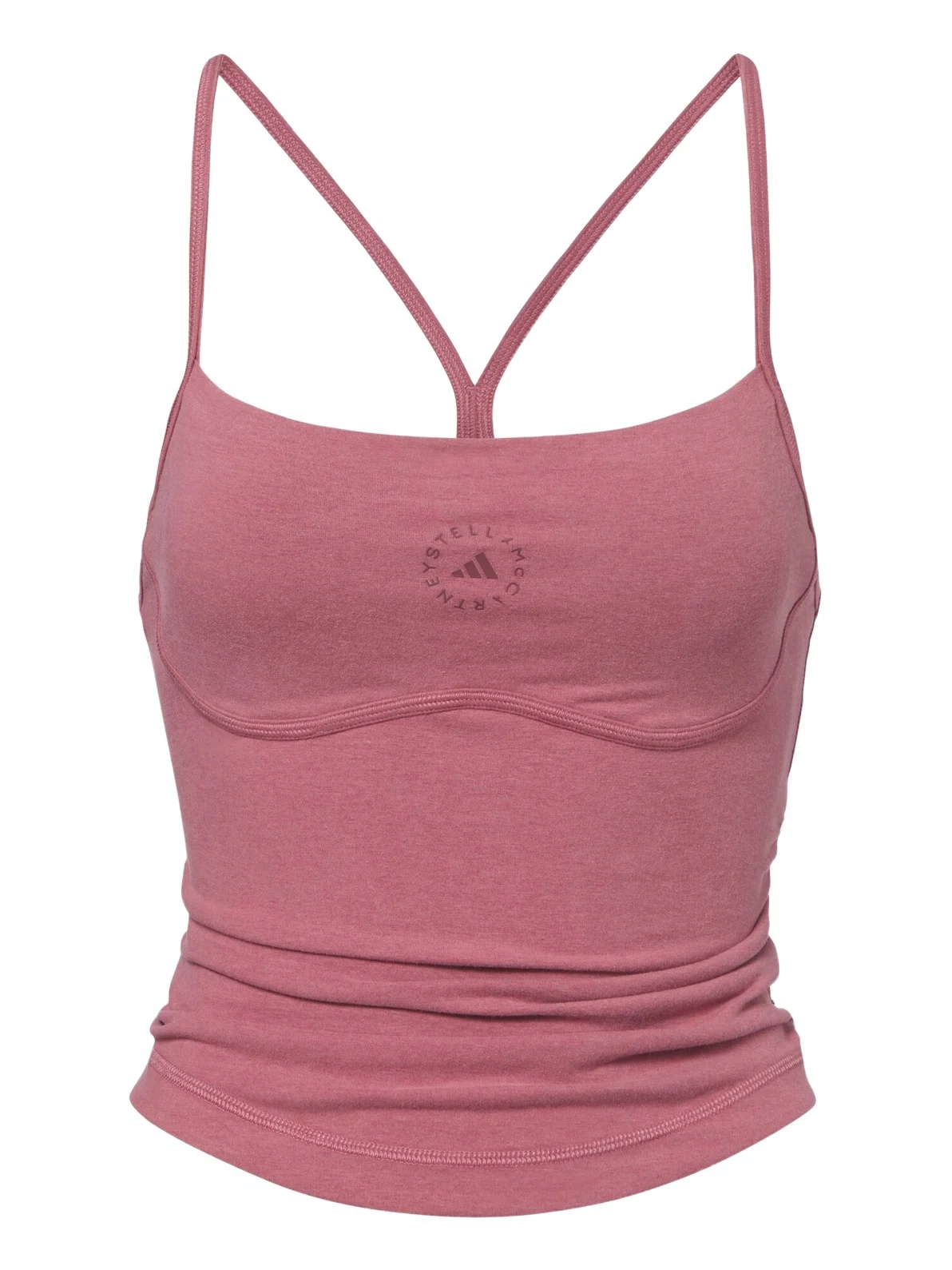 Logo jersey tank top