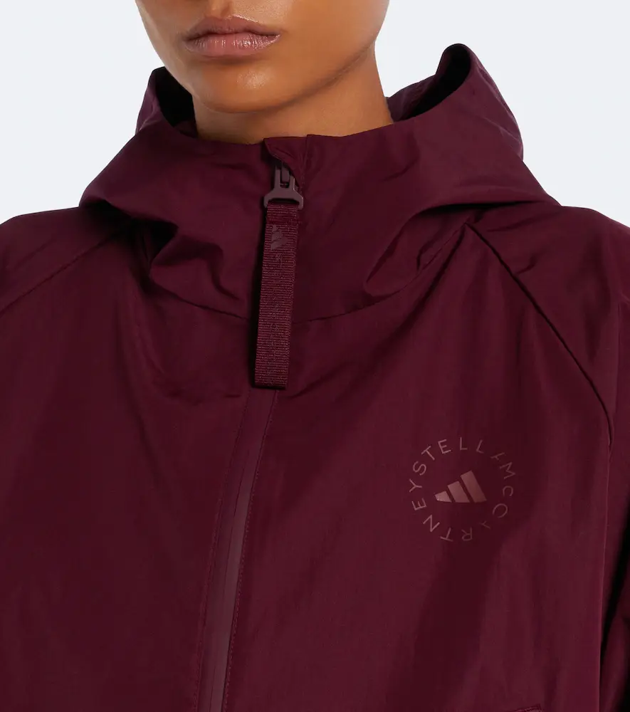 adidas by Stella McCartney Logo hooded jacket | Thumbnail 4 adidas by Stella McCartney Logo hooded jacket | Thumbnail 4