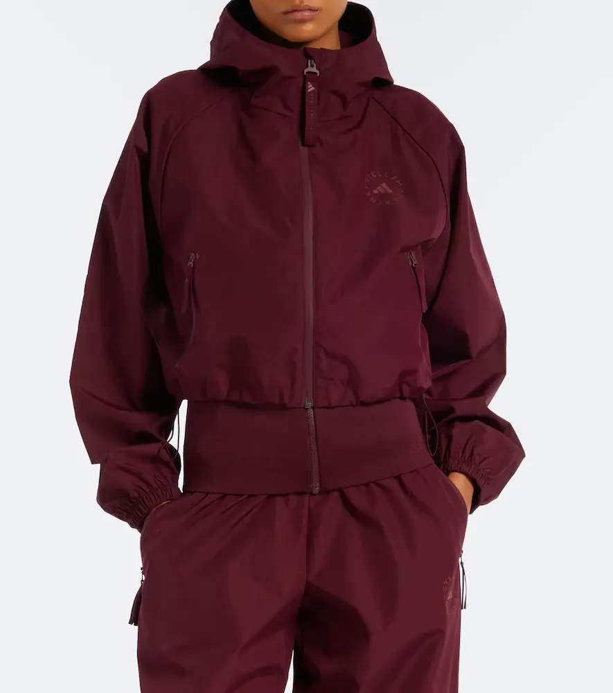 adidas by Stella McCartney Logo hooded jacket | Thumbnail 5 adidas by Stella McCartney Logo hooded jacket | Thumbnail 5