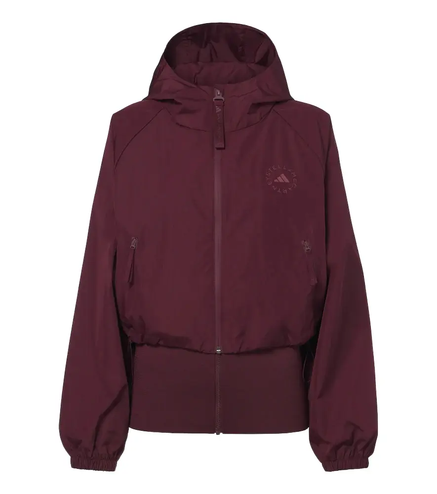 adidas by Stella McCartney Logo hooded jacket