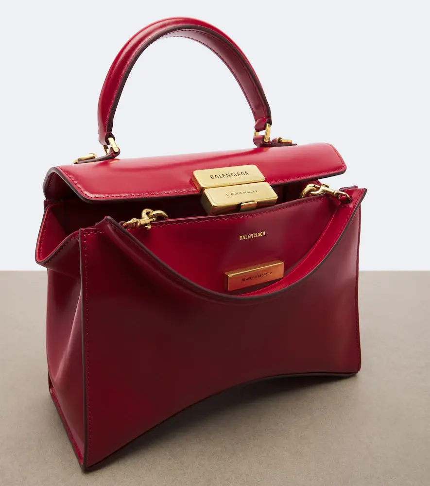 Balenciaga Hourglass Avenue Small leather top-handle bag | Thumbnail 3 Balenciaga Hourglass Avenue Small leather top-handle bag | Thumbnail 3