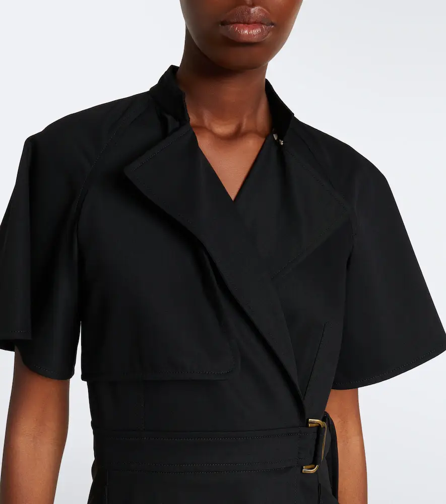 Burberry Belted wool wrap dress | Thumbnail 5 Burberry Belted wool wrap dress | Thumbnail 5