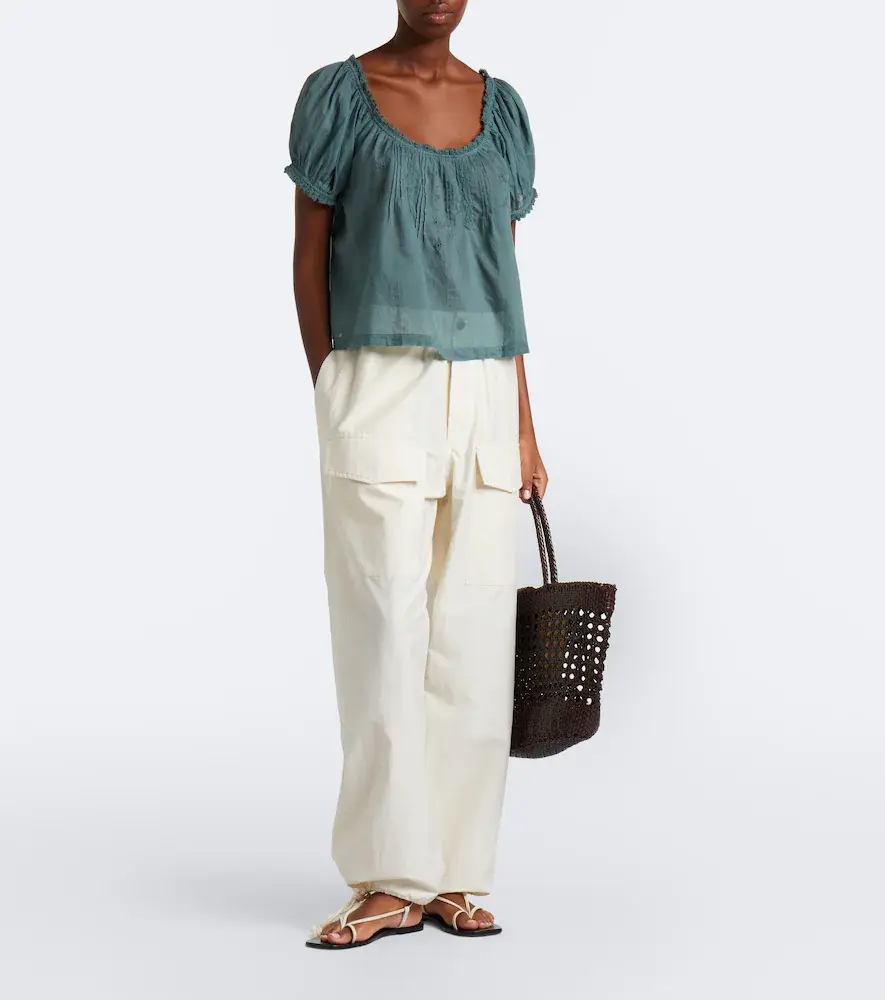 DÔEN Dôen Frederica cotton voile top | Thumbnail 5 DÔEN Dôen Frederica cotton voile top | Thumbnail 5