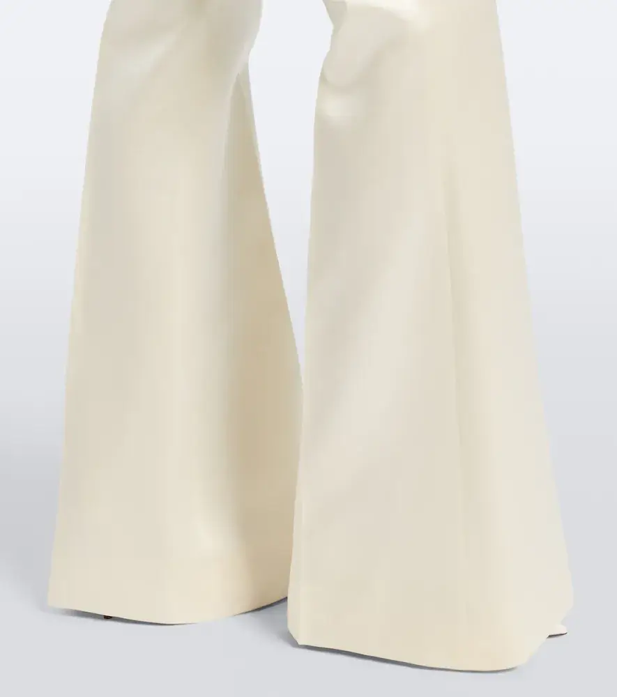 Danielle Frankel Bridal Daulton wool and silk flared pants | Thumbnail 5 Danielle Frankel Bridal Daulton wool and silk flared pants | Thumbnail 5