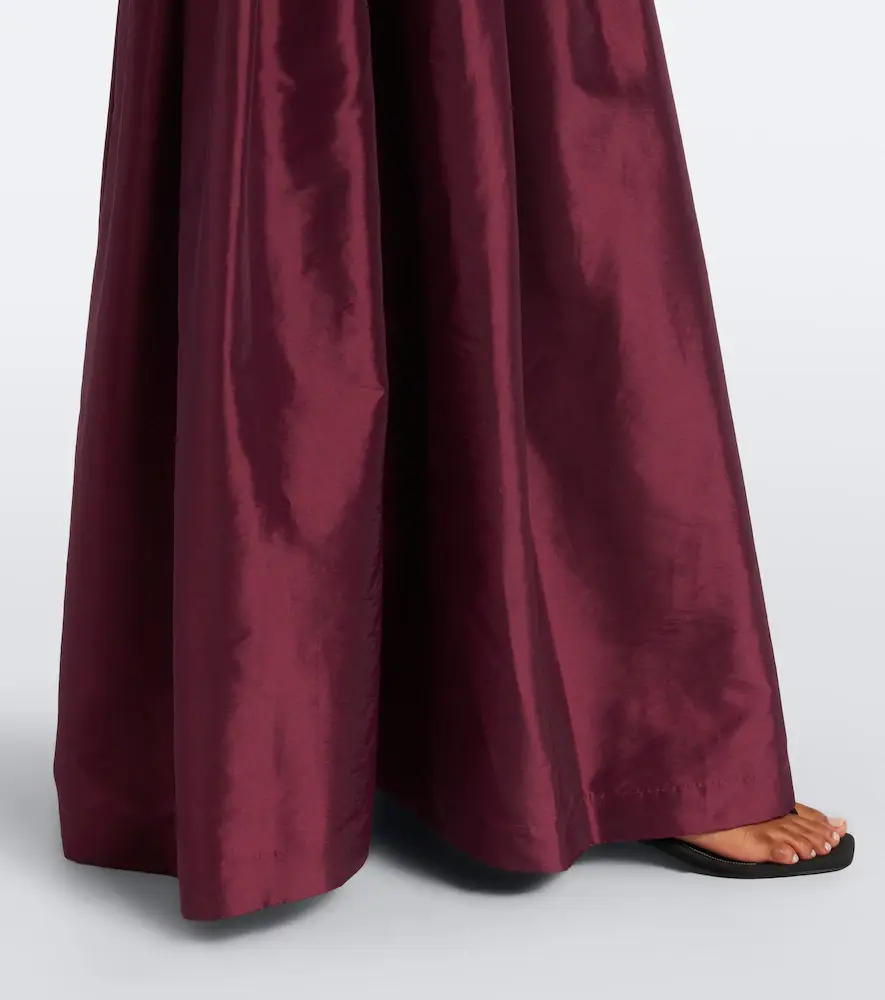 Simkhai Julisse pleated taffeta gown | Thumbnail 2 Simkhai Julisse pleated taffeta gown | Thumbnail 2