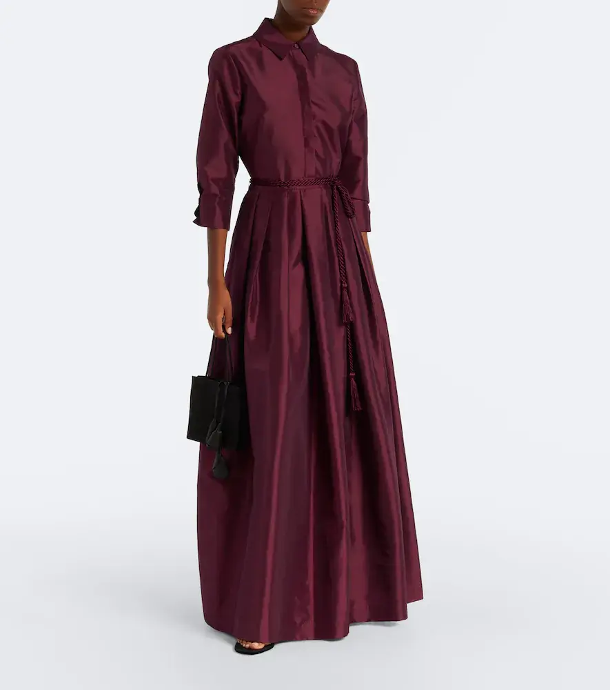 Simkhai Julisse pleated taffeta gown | Thumbnail 5 Simkhai Julisse pleated taffeta gown | Thumbnail 5