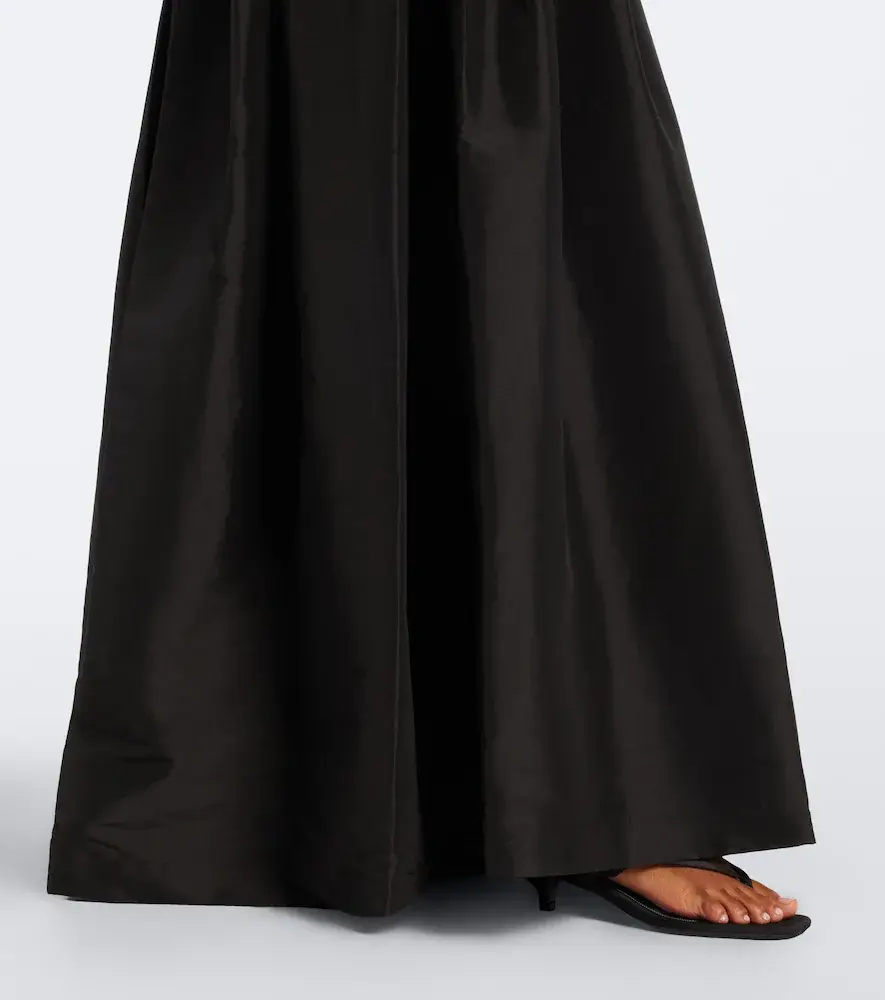 Simkhai Julisse bow-detail pleated taffeta gown | Thumbnail 6 Simkhai Julisse bow-detail pleated taffeta gown | Thumbnail 6