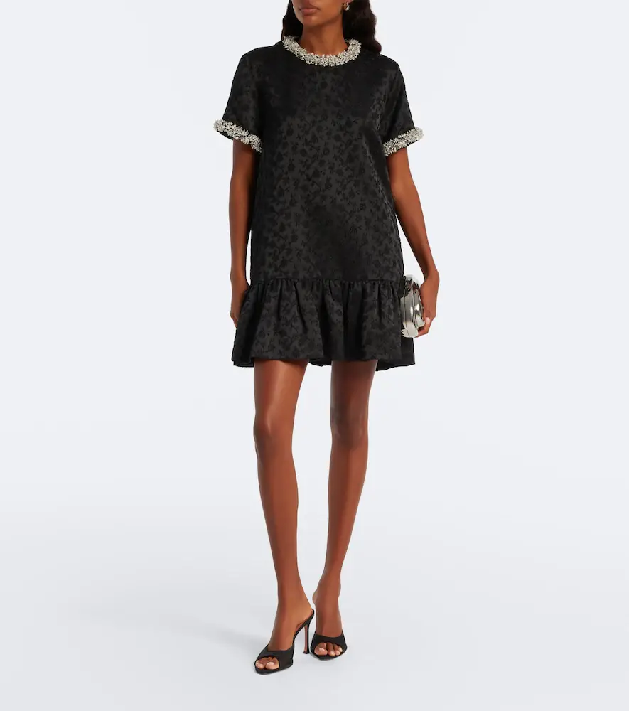 Simkhai Alison embellished jacquard minidress | Thumbnail 2
