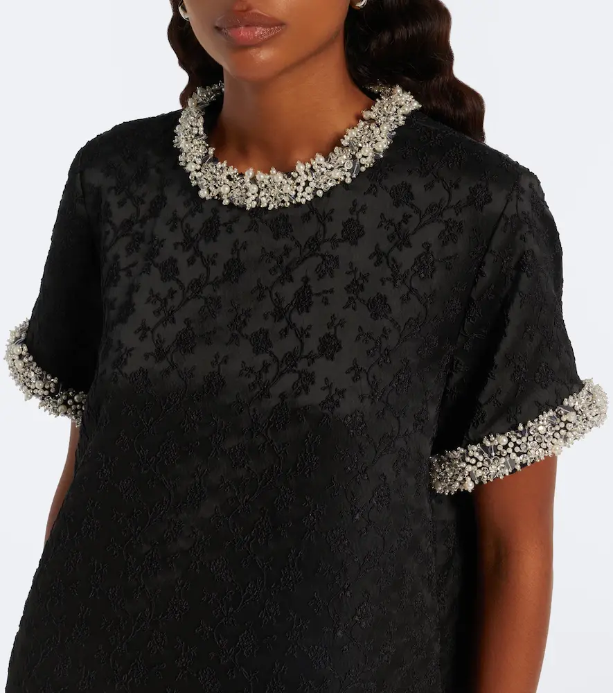 Simkhai Alison embellished jacquard minidress | Thumbnail 3