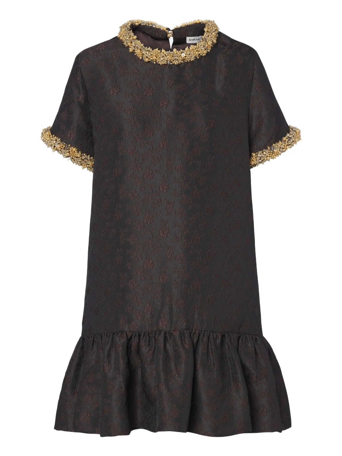 Alison embellished jacquard minidress Alison embellished jacquard minidress