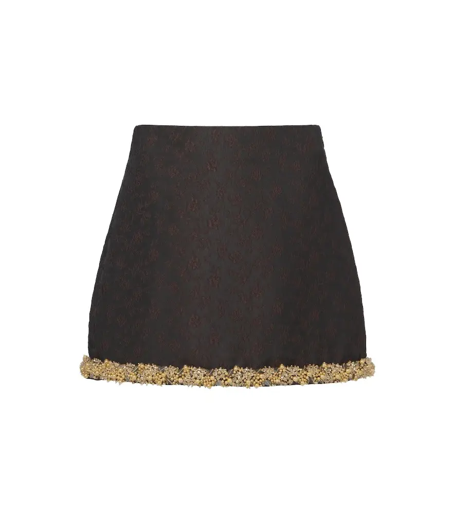 Idina embellished jacquard miniskirt Idina embellished jacquard miniskirt