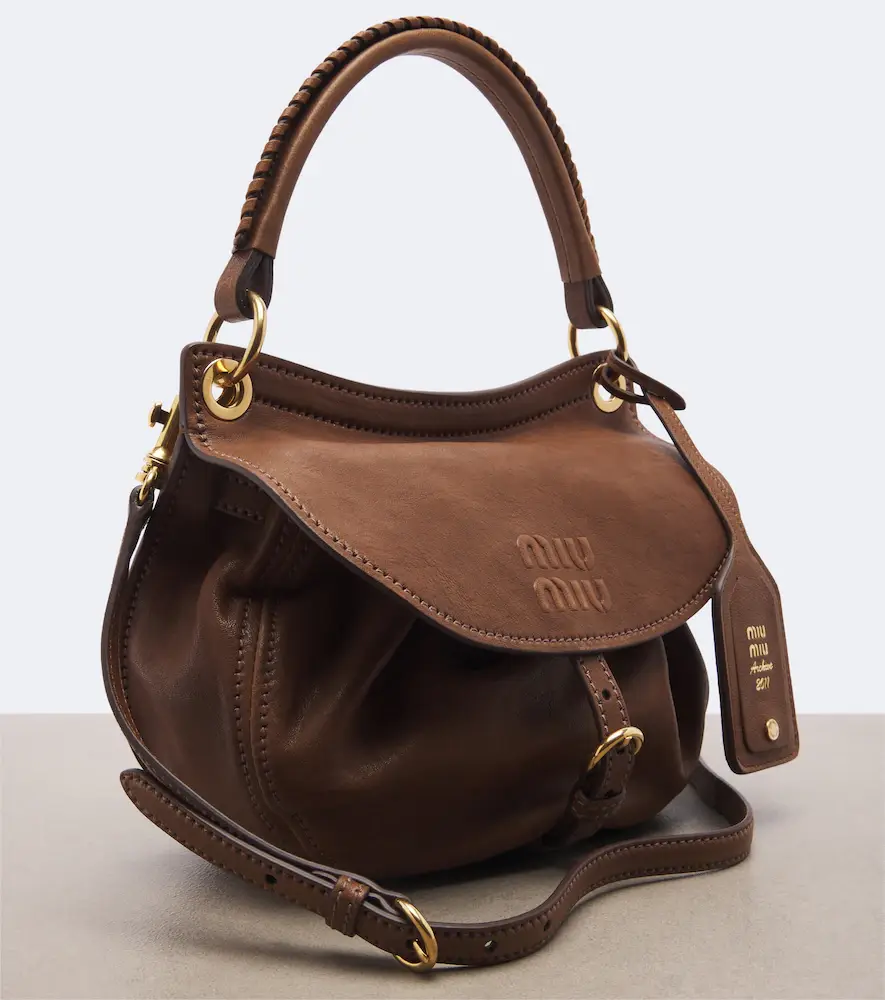 Miu Miu Rendez-vous leather shoulder bag | Thumbnail 4 Miu Miu Rendez-vous leather shoulder bag | Thumbnail 4