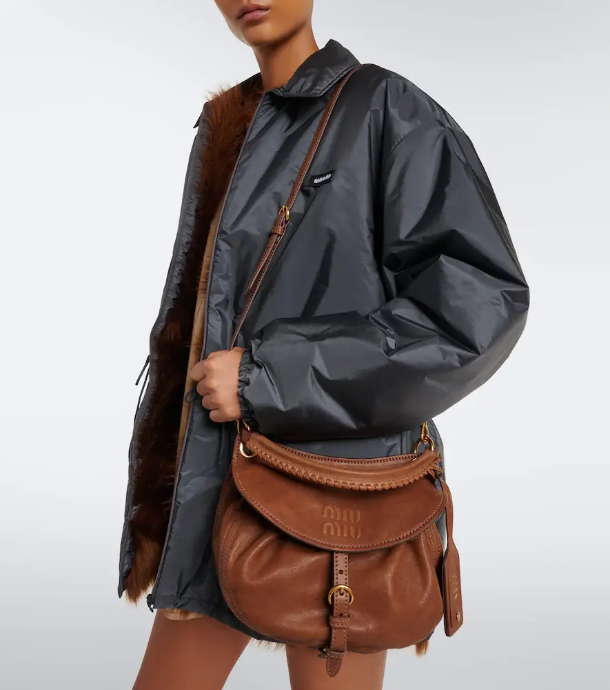 Miu Miu Rendez-vous leather shoulder bag | Thumbnail 6 Miu Miu Rendez-vous leather shoulder bag | Thumbnail 6