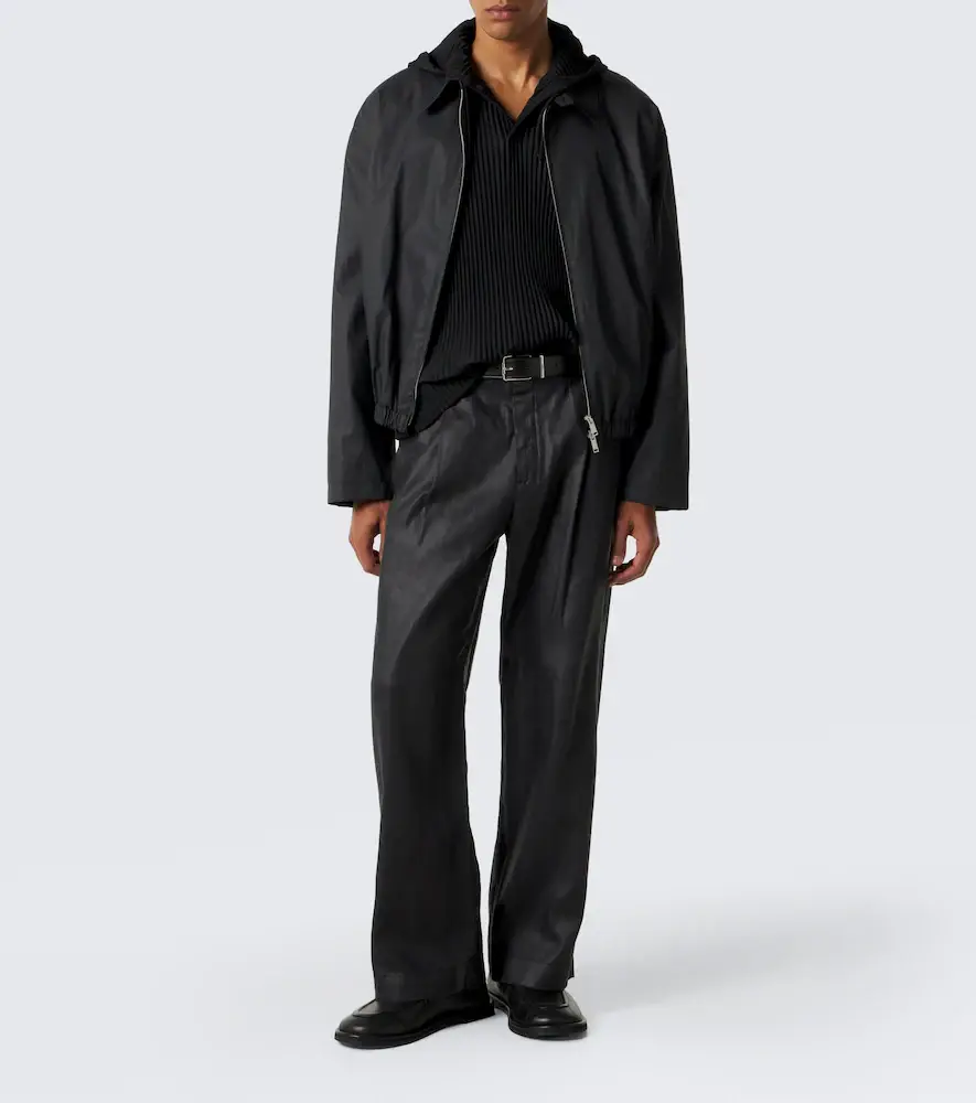 Homme Plissé Issey Miyake Homme Plissé Issey Miyake Monthly Colors: September pleated hooded top | Thumbnail 3