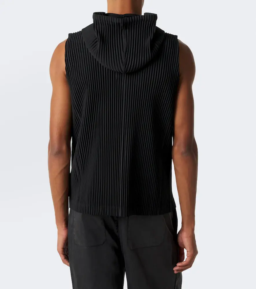 Homme Plissé Issey Miyake Homme Plissé Issey Miyake Monthly Colors: September pleated hooded top | Thumbnail 6