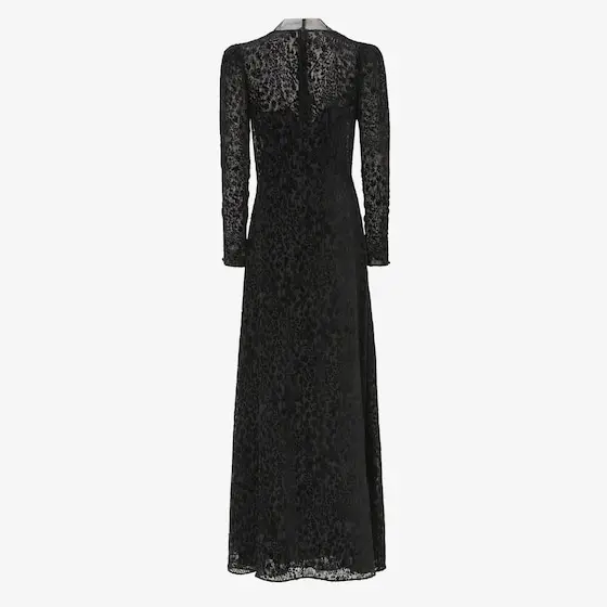 Fendi Long dress with a deep V neckline | Thumbnail 2 Fendi Long dress with a deep V neckline | Thumbnail 2