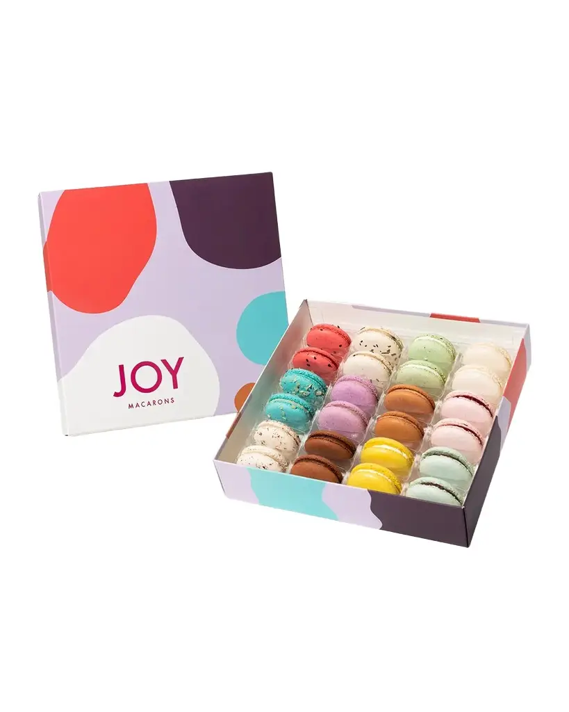 JOY Macarons Set of 24 Assorted Macarons