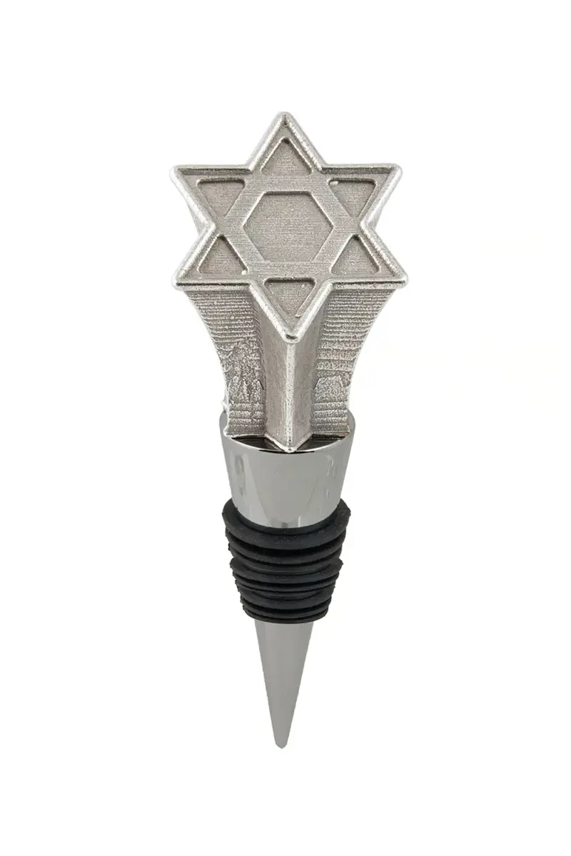 Joy Stember Metal Arts Studio Star of David Bottle Stopper | Thumbnail 2 Joy Stember Metal Arts Studio Star of David Bottle Stopper | Thumbnail 2