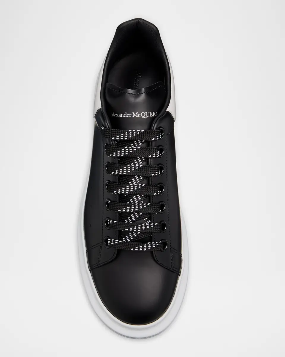 Alexander McQueen Men's Leather Oversized Sneakers | Thumbnail 6 Alexander McQueen Men's Leather Oversized Sneakers | Thumbnail 6