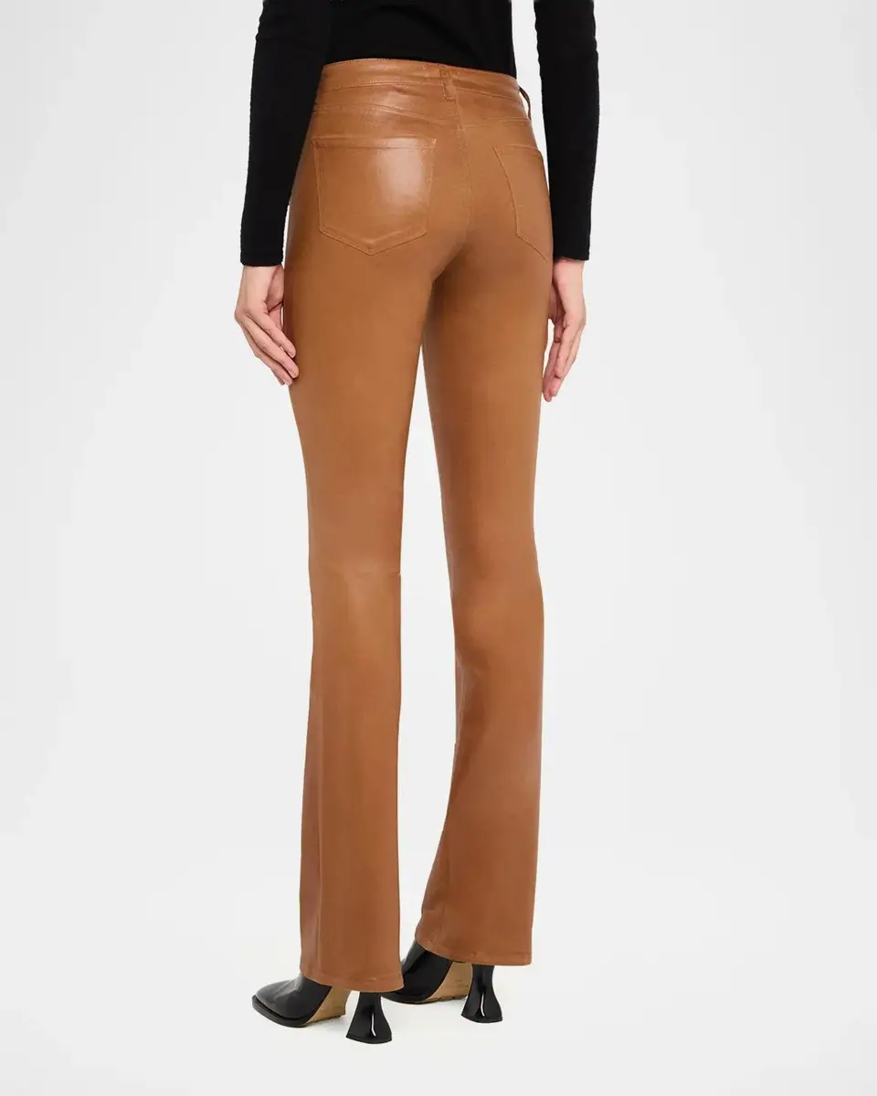 L'Agence Selma High-Rise Coated Sleek Baby Boot Jeans | Thumbnail 3 L'Agence Selma High-Rise Coated Sleek Baby Boot Jeans | Thumbnail 3