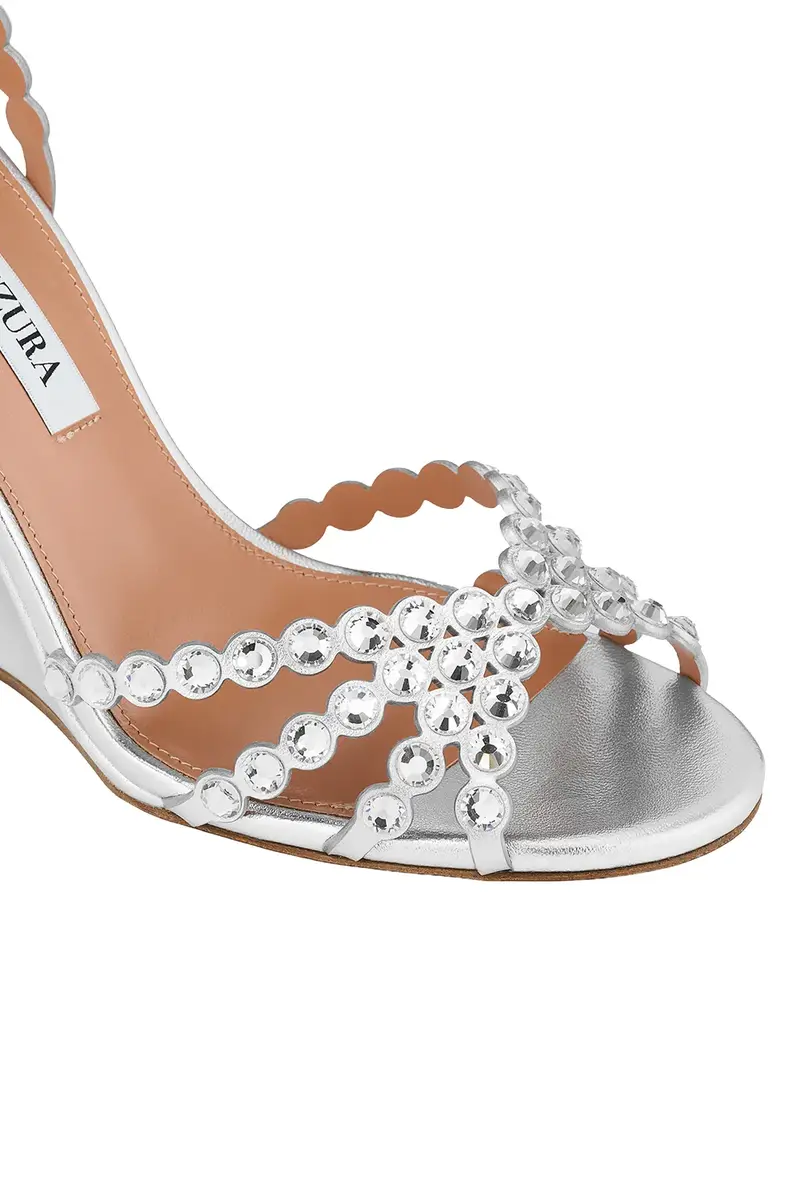 Aquazzura Tequila Wedge Sandal 95 | Thumbnail 3 Aquazzura Tequila Wedge Sandal 95 | Thumbnail 3