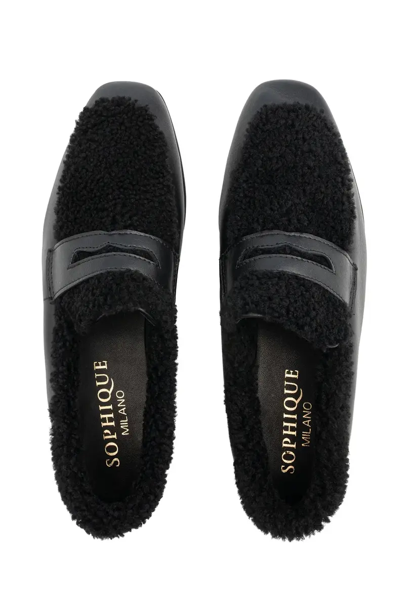 SOPHIQUE Essenziale Shearling Loafer | Thumbnail 3 SOPHIQUE Essenziale Shearling Loafer | Thumbnail 3