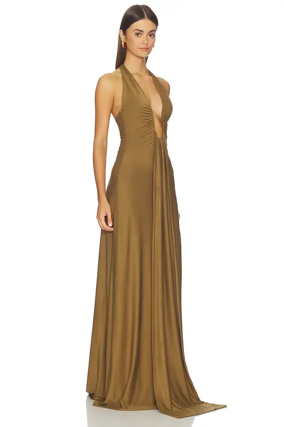 Misha The Jennifer Cupro Maxi Dress | Thumbnail 3 Misha The Jennifer Cupro Maxi Dress | Thumbnail 3