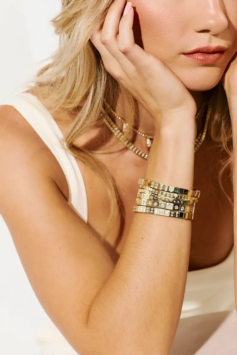 Type Jewelry Diamond Leggo Tennis Bracelet | Thumbnail 4 Type Jewelry Diamond Leggo Tennis Bracelet | Thumbnail 4