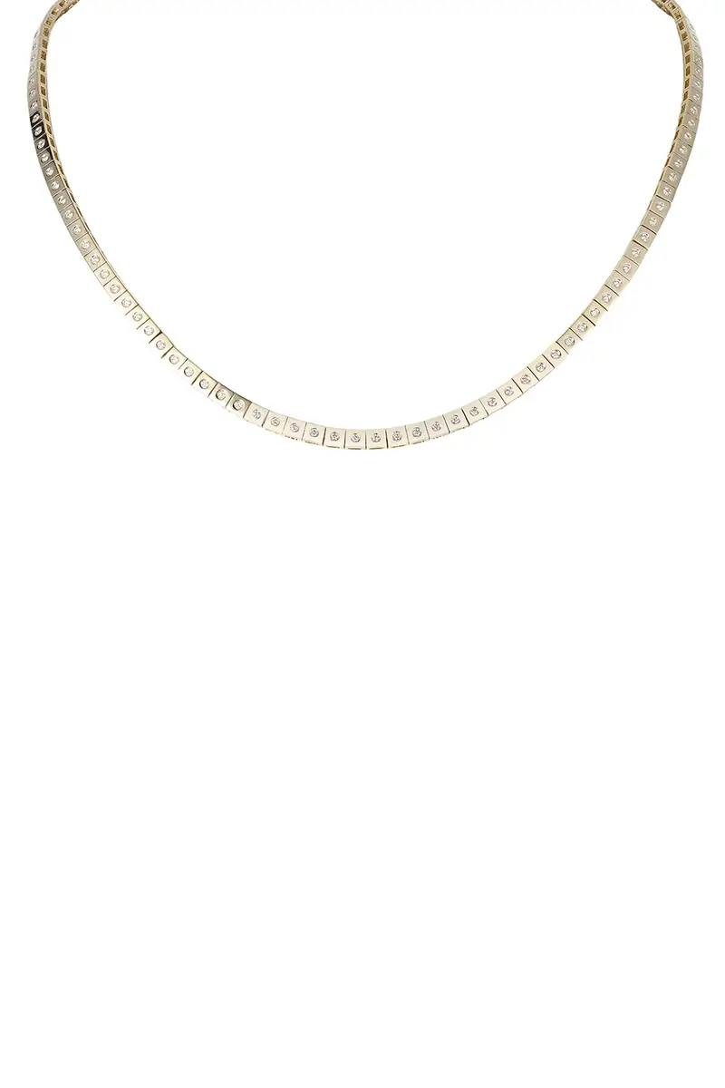 Type Jewelry Diamond Mini Leggo Necklace