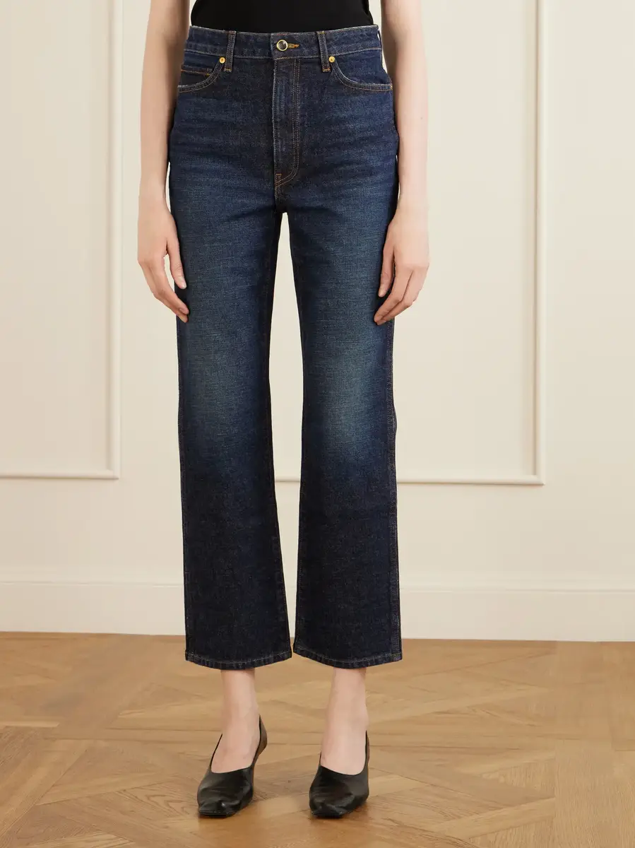 Khaite Abigail high-rise straight-leg jeans | Thumbnail 2 Khaite Abigail high-rise straight-leg jeans | Thumbnail 2