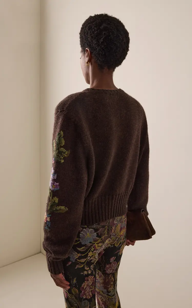 Ralph Lauren Embellished Knit Sweater | Thumbnail 4