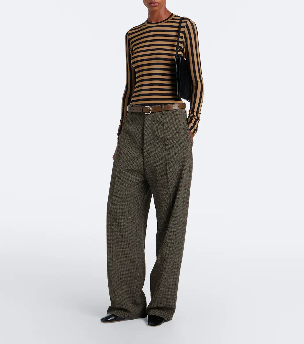 Phoebe Philo Wool wide-leg pants | Thumbnail 3 Phoebe Philo Wool wide-leg pants | Thumbnail 3